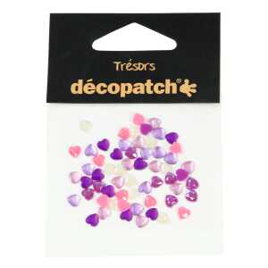 Clairefontaine Pack 60 Herzen Rosa/Violett