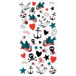 Clairefontaine Rubbelbild Tattoos