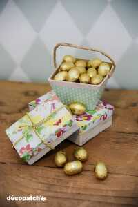 Pappmaché Box rechteckig 10x7x2,5cm