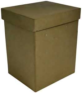 Clairefontaine Pappmache Box recht hoch 14x12x17cm
