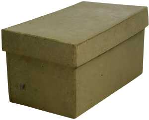 Clairefontaine Pappmache Box rechteckig 14x8x7cm
