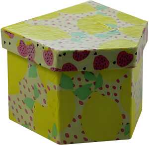 Clairefontaine Pappmache Box Haus 7 cm