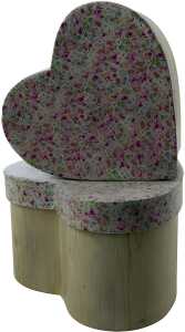 Clairefontaine Pack mit 3 großem Herzboxen