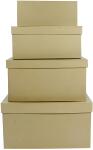 Clairefontaine Boxen rechteckig 4St
