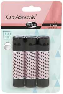 Maildor CreAdhesiv Pack 3 Klebestifte 8g