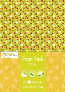 Avenue Mandarine Paper Pack, A5 - Frühling