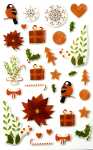 Maildor Stickers Cooky Weihnachtsblum 7,5x12 1Bg