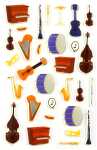 Maildor Stickers Cooky Instrument 7,5x12 1Bg