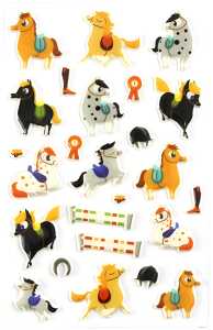 Maildor Stickers Cooky Reiten 7,5x12 1Bg