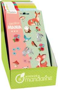 Avenue Mandarine Display 48 Decalco Rubbelbilder