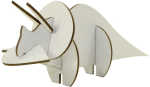Maildor Weisse Serie 3D Puzzle Triceratops