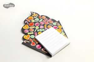 Maildor Einkaufsblock Magnet 15x13,5cm 52Bl