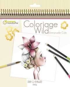 Avenue Mandarine Malbuch "Wilde Charaktere" E Colin