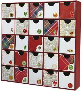 Clairefontaine Advent Kalender 25x25cm