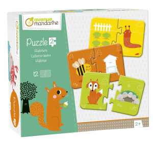 Avenue Mandarine Puzzle 2-teilig, Lebensräume