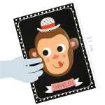 Avenue Mandarine Kreativ-Set 4 Kratzbilder 15x21cm