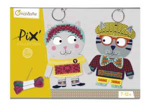 Avenue Mandarine Kreativ Set Pix 2 Tiere z.besticken