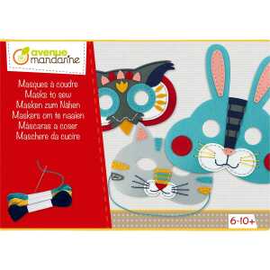 Avenue Mandarine Kreativ-Set, Masken zum Nähen