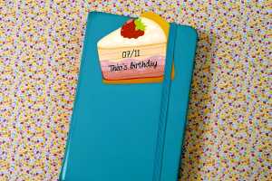 Maildor Modou, Tortenstück 5,8x6,7 50Bl