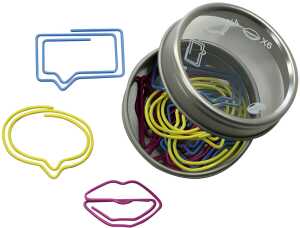 Maildor Mini Clips 14Stk Sprechblasen