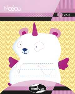 Maildor Modou, Einhörn Bär 7x7 50Bl
