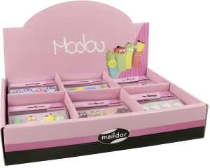 Maildor Display mit 60 Modou Marker