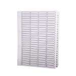 Regist ws Kart A4 100-teilig 1-100