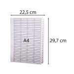 Regist ws Kart A4 100-teilig 1-100