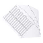 Exacompta Register A4 Karton 50tlg 1-50 weiss