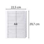 Regist weiß Kart A4 50-teilig 1-50