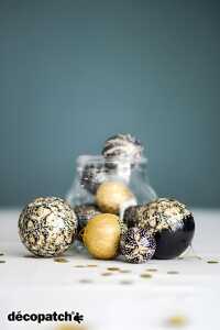 Clairefontaine Pack. 6 Weihnkugel 6,5cm+Schnur