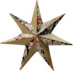 Clairefontaine Stern z. Aufhängen 30 cm