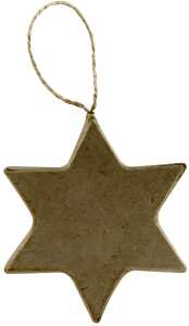 Clairefontaine Stern flach Anhänger