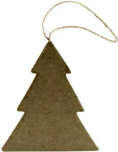 Clairefontaine Tannenbaum flach Anhänger