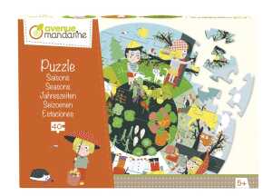 Avenue Mandarine Puzzle XXL Jahreszeiten 46x46cm