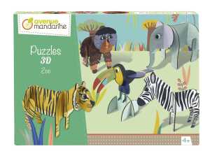 Avenue Mandarine Puzzle Zirkus, Lustiger Zoo