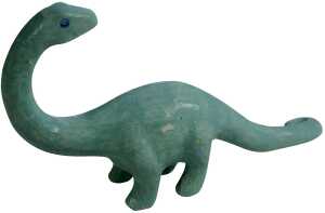 Décopatch Figur Pappmaché Brontosaurus S 18cm