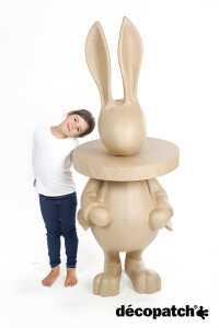 Clairefontaine Hase Alice Wunderland XL