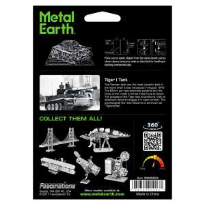 Metal Earth: Tiger I Tank