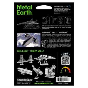Metal Earth: SR-71 Blackbird