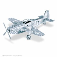 Invento Metal Earth Raumfahrt/Luftfahrt Boeing P-51 Mustang