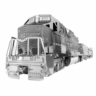 Invento Metal Earth Fahrzeuge Freight Train (Box)