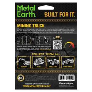 Metal Earth CAT Mining Truck 32309014242