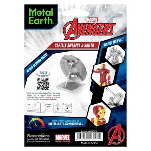 Metal Earth: Marvel Avenger CptAm Shield