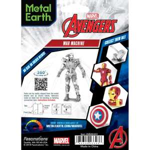 Metal Earth: Marvel Avenger War Machine