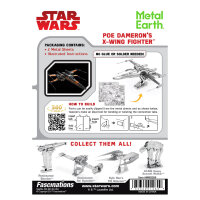 Metal Earth STAR WARS EP 7 PD X-Wing Fighter