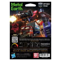 Metal Earth Transformers Optimus Prime