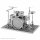 Invento Metal Earth Musikinstrumente Drum Set