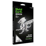 Metal Earth Dragon Silver 32309013238