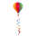 HQ Windspiel Hot Air Balloon Twist Victorian Style